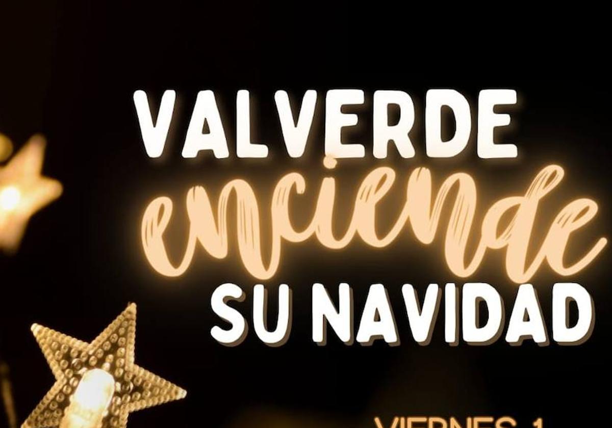 Este viernes Valverde acoge el encendido oficial del alumbrando navideño