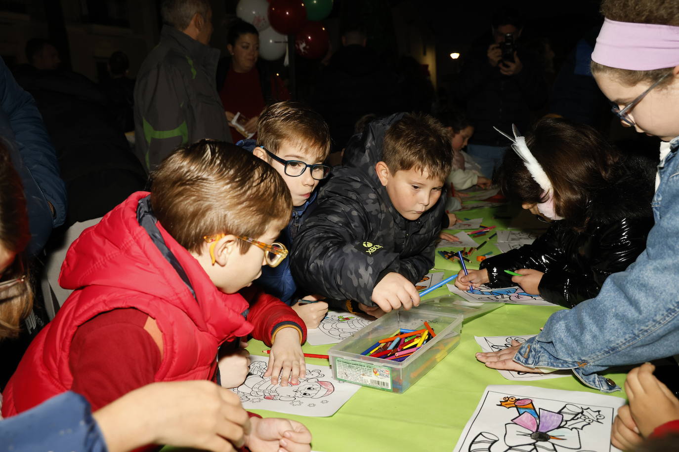 Encendido del alumbrado navideño (I)