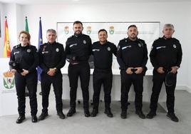 Manuel Jesús junto a sus compañeros