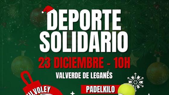 Deporte Solidario para este sábado con kilvoley, padelkilo y futkilo