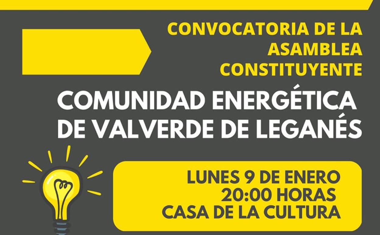 Comunidad Energética Local: Esta tarde es la primera asamblea general de la Comunidad Energética Local