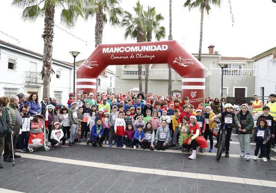 Participantes en la San Silvestre