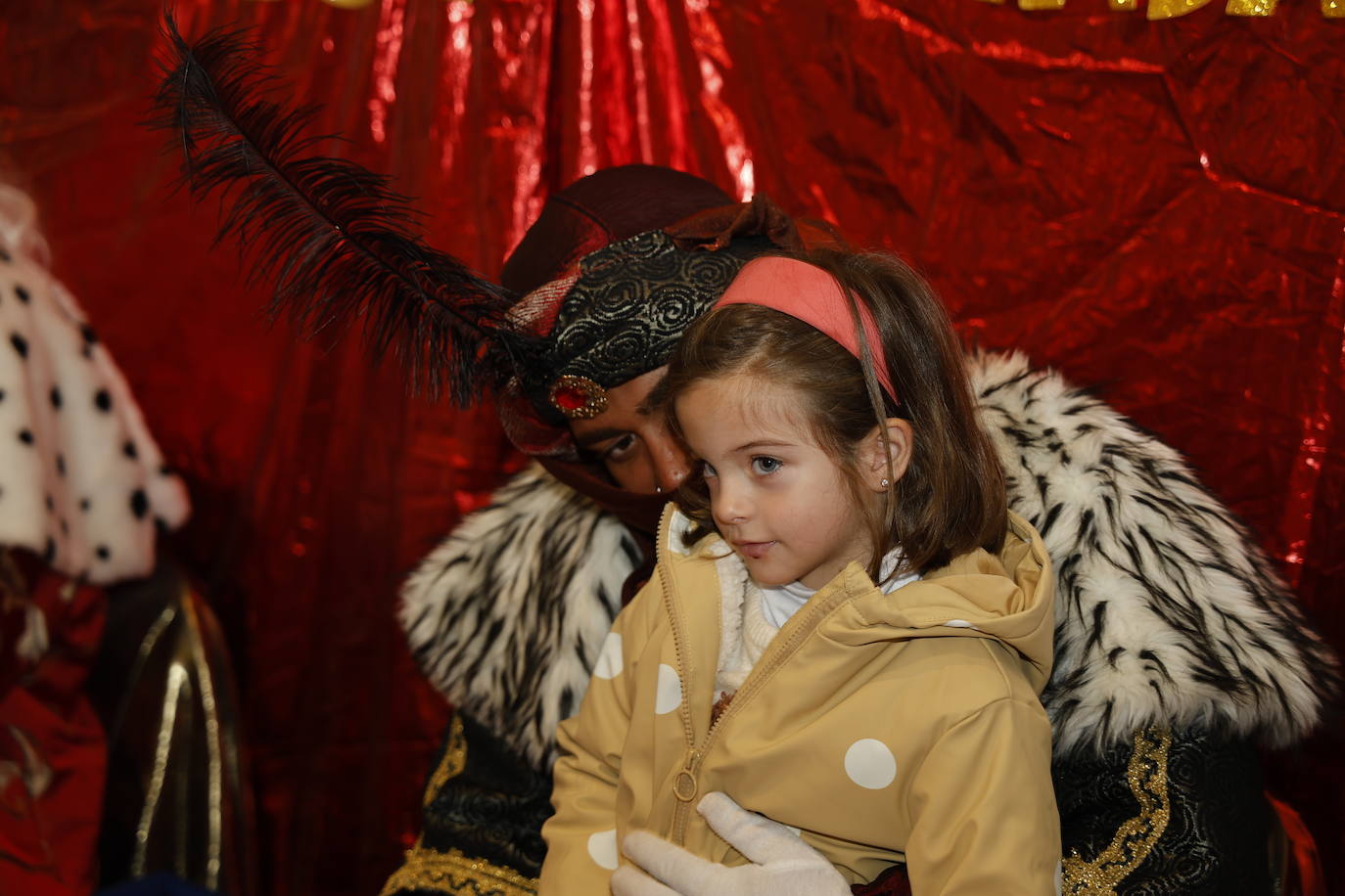 Entrega de las cartas a Los Reyes Magos