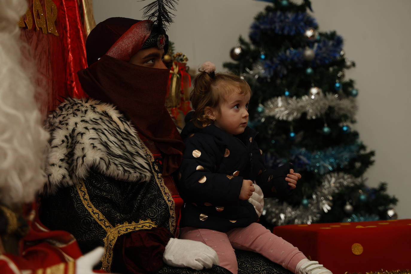 Entrega de las cartas a Los Reyes Magos