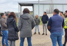 Durante la firma del acta de replanteo