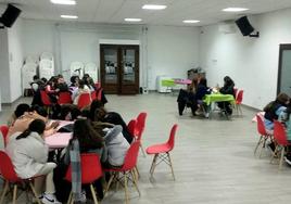 Durante las actividades