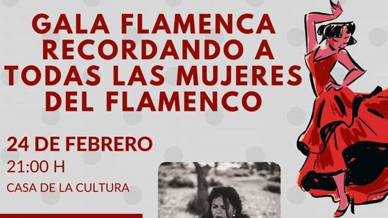 Este sábado homenajean a la mujer en la primera gala flamenca del año