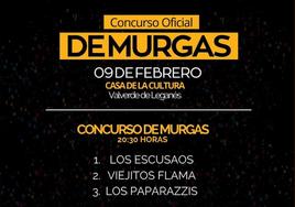 Este martes salen a la venta las entradas para el concurso de murgas