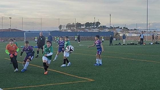 Resultados de partidos de fútbol base de la EMD Valverde de Leganés