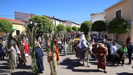 El Domingo de Ramos da inicio a la Semana Santa en Valverde