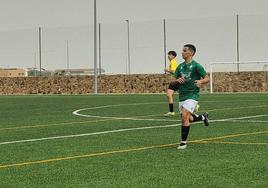 Lucas, autor del último gol de los cadetes