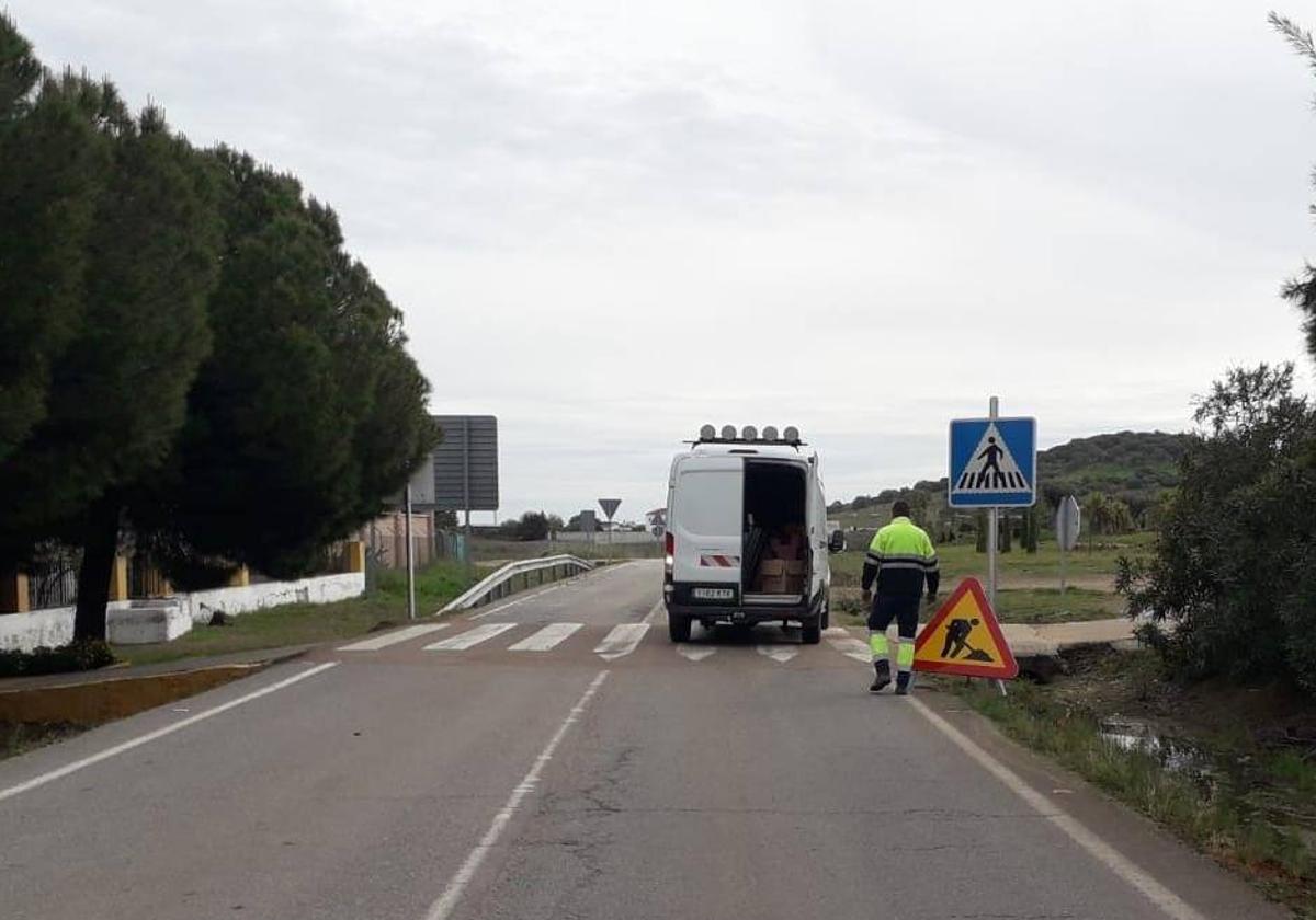La carretera de La Albuera se cortará al tráfico a partir de este miércoles