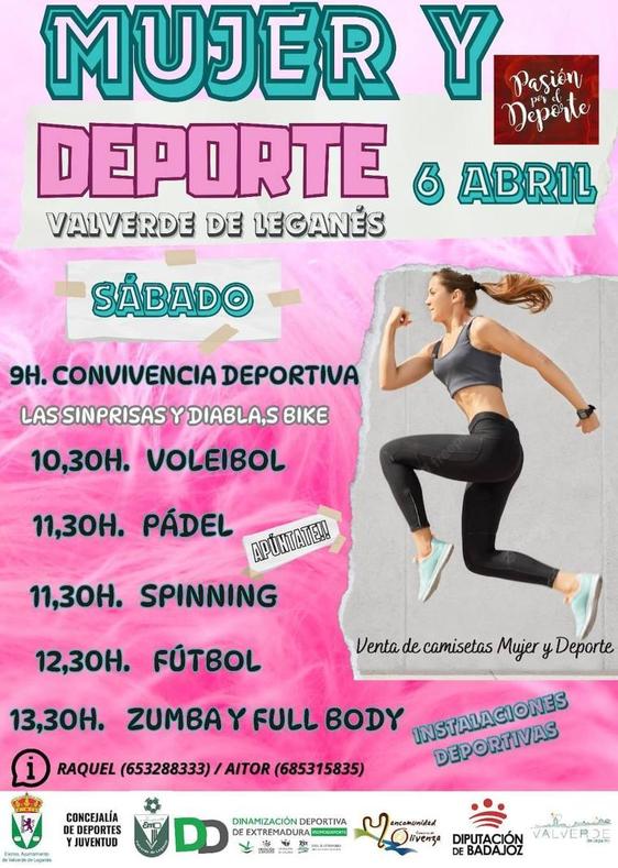 Este sábado se celebra la jornada 'Mujer y Deporte'