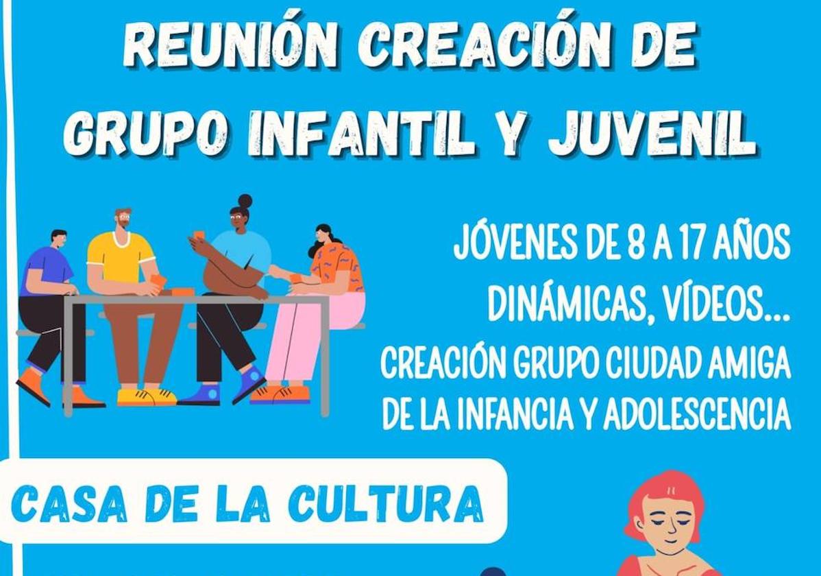 Desde el Ayuntamiento quieren crear el Grupo Infantil y Juvenil