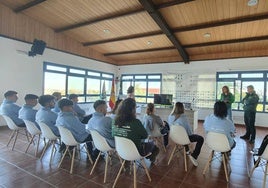 Durante la charla