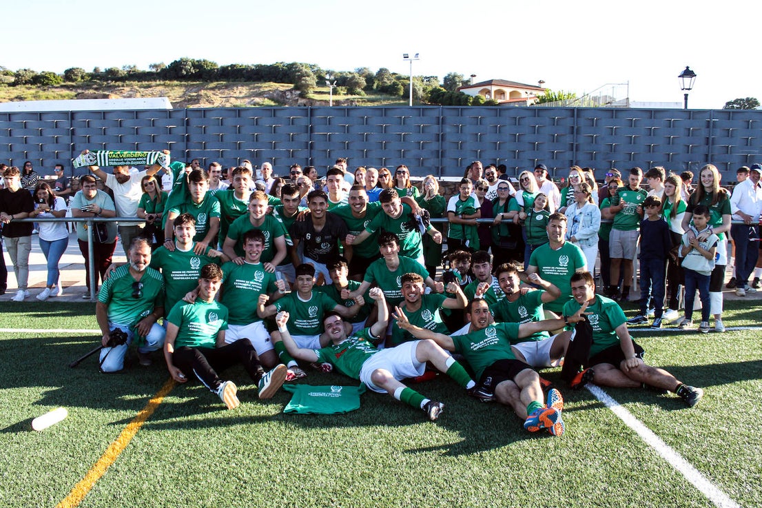 Ascenso de los juveniles del Racing CP Valverdeño