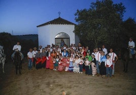 A la llegada a la ermita de San Isidro