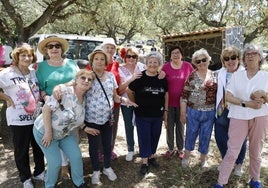 Asistentes a la romería de San Isidro