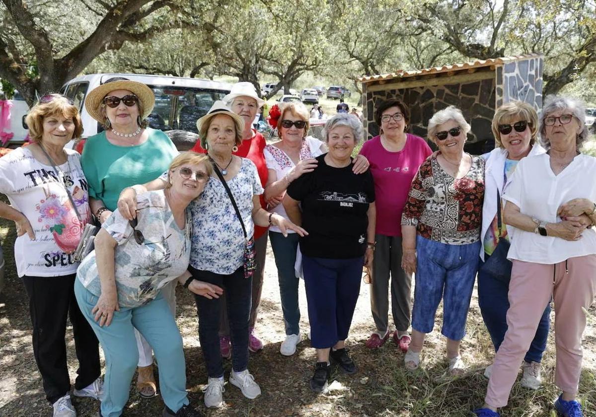 Asistentes a la romería de San Isidro