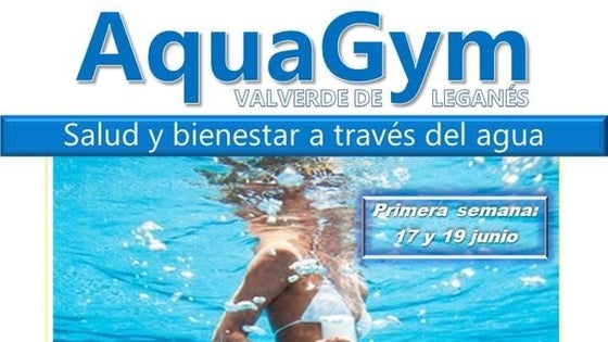 Este lunes comienzan las clases de Aquagym