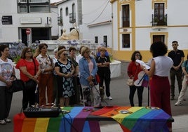 Durante la lectura del manifiesto