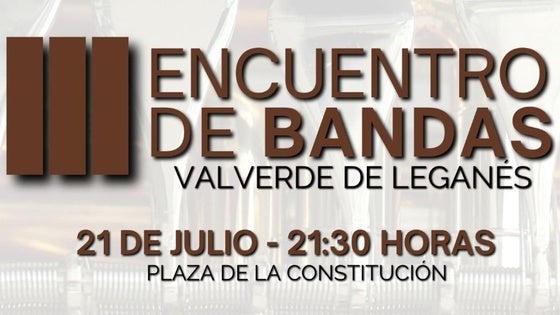 A las 21.30 horas comienza el III Encuentro de Bandas