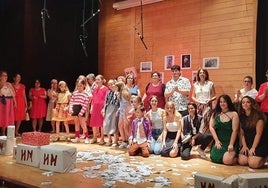 Actores de la Escuela Muincipal de Teatro