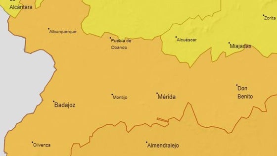 La alerta naranja continúa este viernes