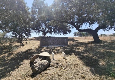 Roban una barbacoa de mampostería en la Finca El Rebellao