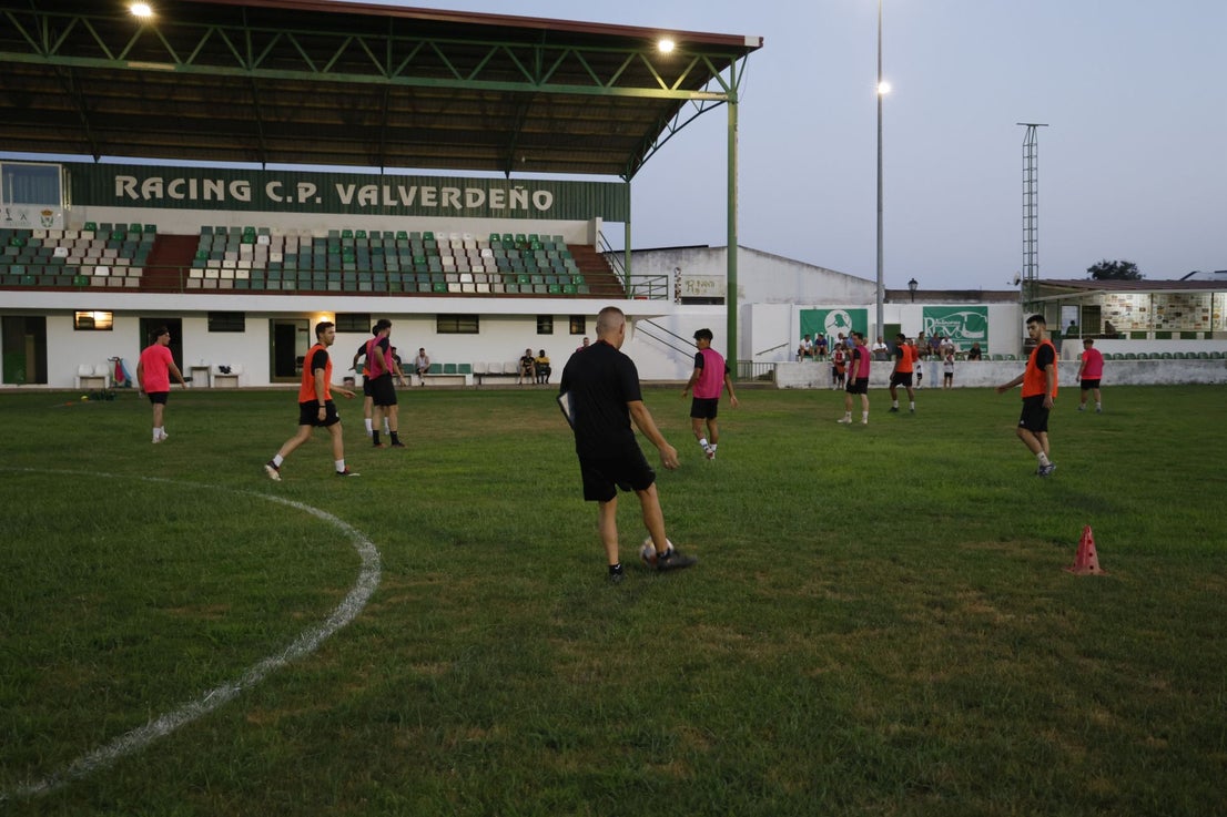 Inicio de pretemporada del Racing CP Valverdeño