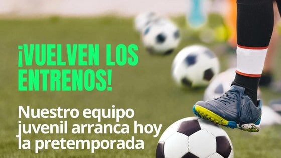 El equipo juvenil del Racing CP Valverdeño comienza esta tarde los entrenamientos