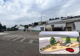 Proyecto en la plaza de las Piletas