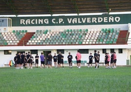 En la primera sesión de entrenamientos