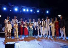 Coronación de los más guapos y simpáticos de Valverde