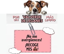 En marcha una campaña de sensibilización por un Valverde más limpio