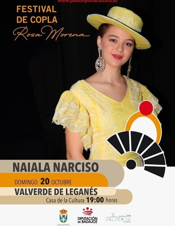 Valverde acogerá parte del programa del Festival de la Copla 'Rosa Morena'