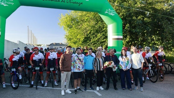 Los ciclistas vuelven a recordar al 'Alemán'