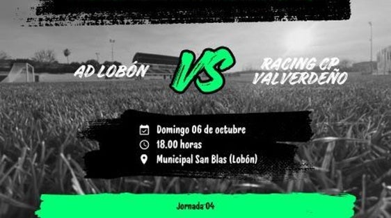 El Racing visita esta tarde al AD Lobón en una de las salidas más difíciles
