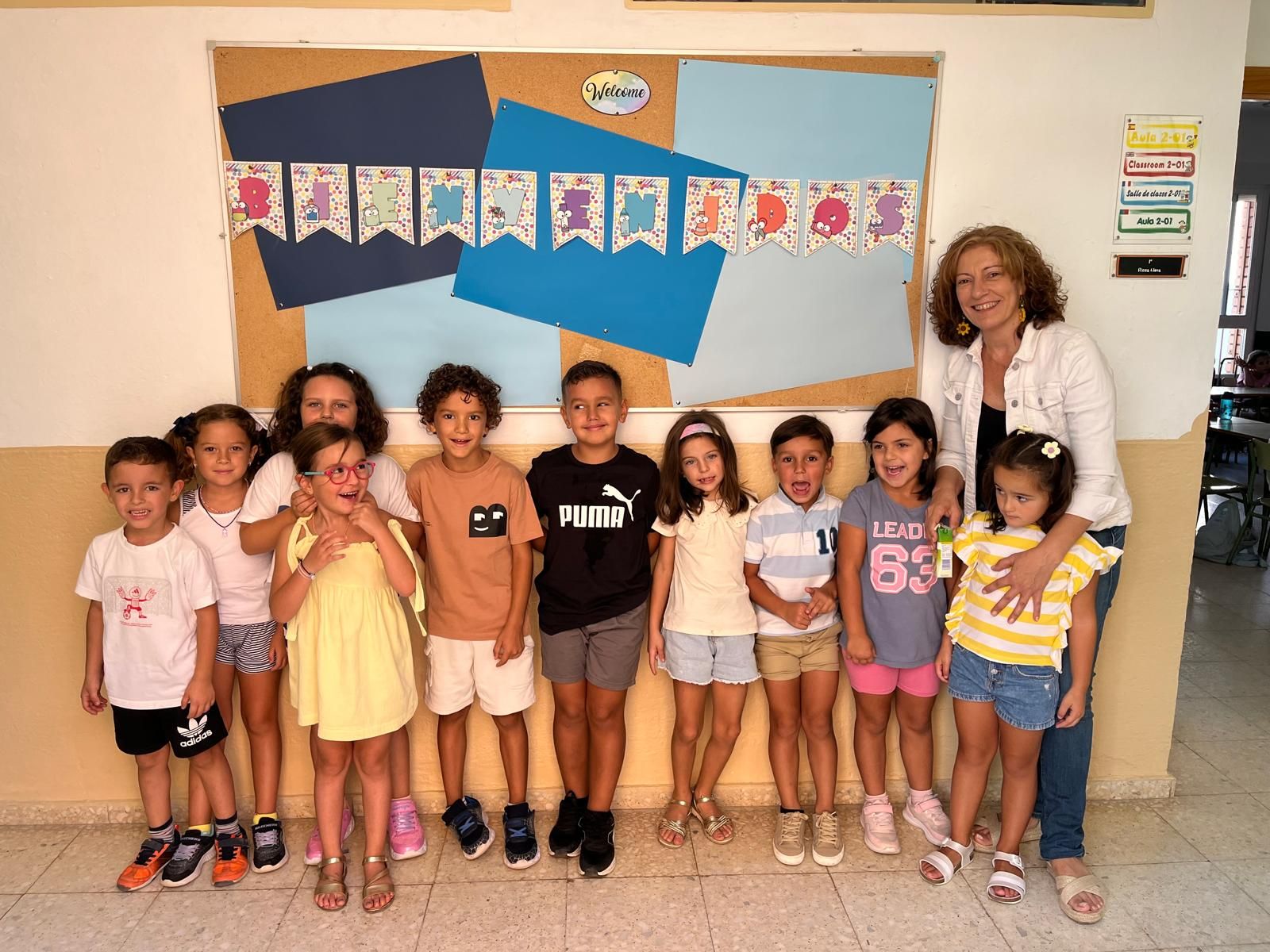 Inicio escolar en Valverde