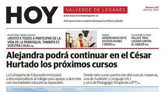 El número 157 de HOY Valverde de Leganés ya está en la calle