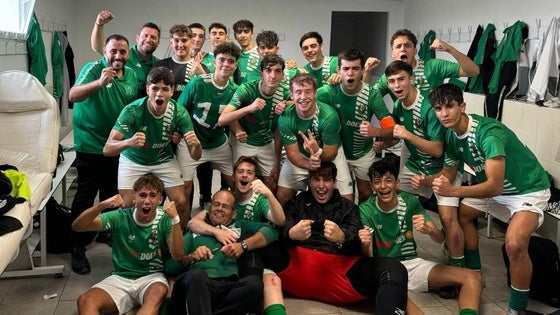 El juvenil del Racing vence al líder, el CD Badajoz