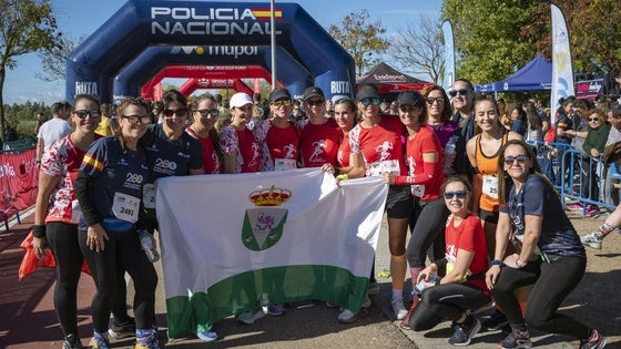 La 'carrera de la Policía' cuenta con numerosos valverdeños