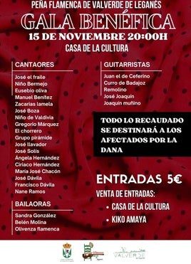 Noche flamenca y solidaria en la Casa de la Cultura