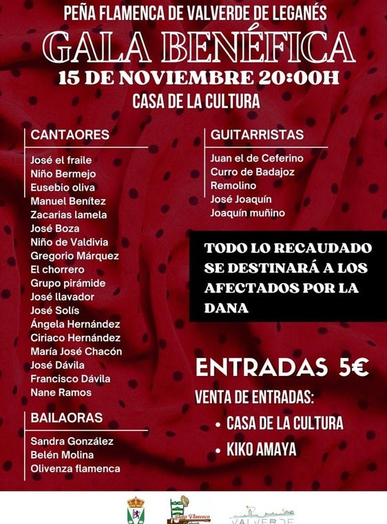 Noche flamenca y solidaria en la Casa de la Cultura