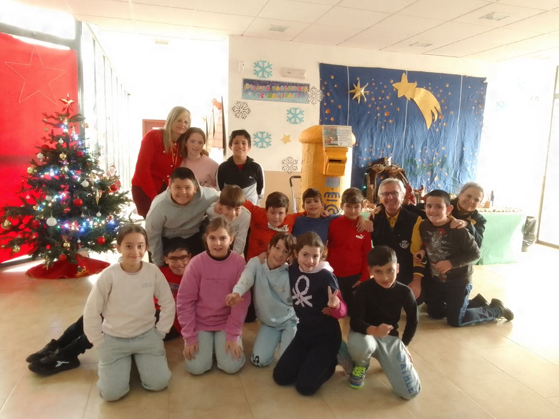 'Feliz postal navideña'