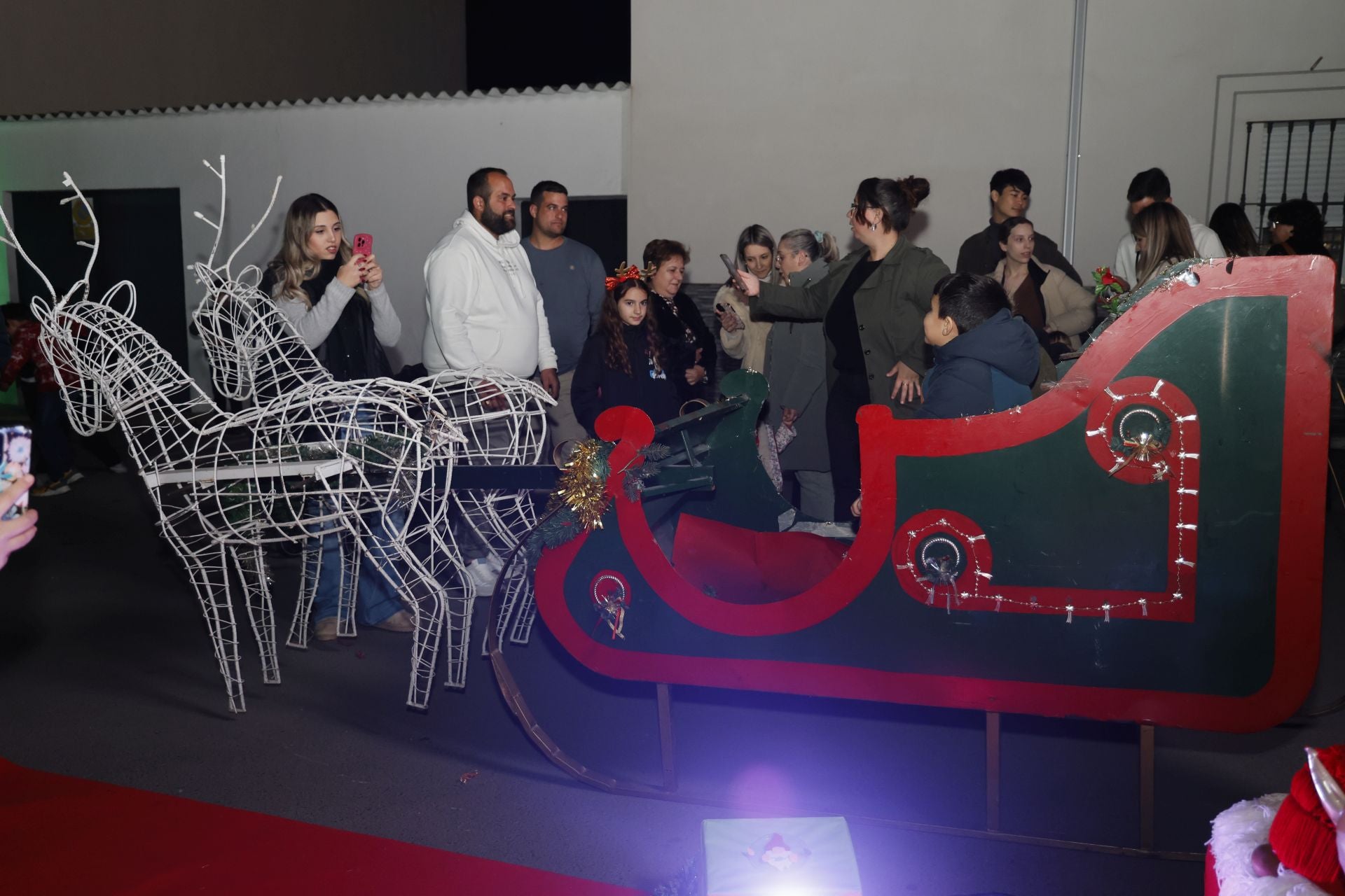 Visita de Papá Noel