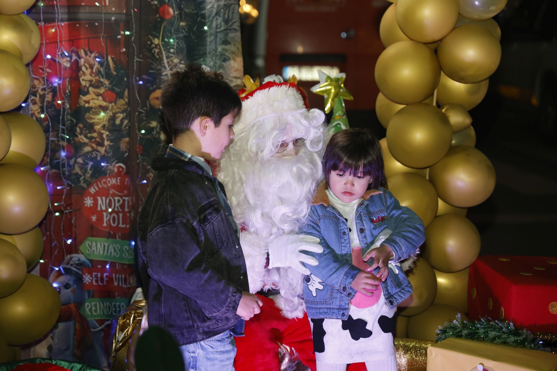 Visita de Papá Noel