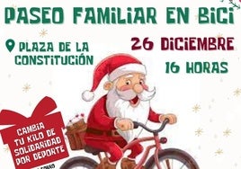 Esta tarde hay un paseo navideño en bicicleta