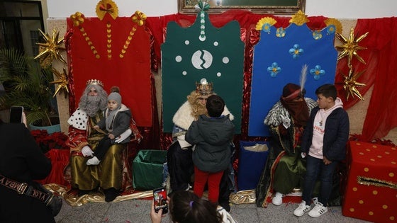 Entrega de las Cartas a Los Reyes Magos