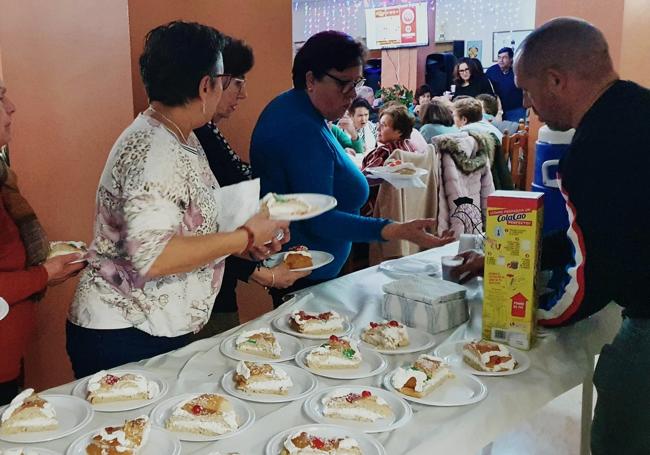 Repartiendo el roscón